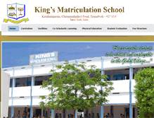 Tablet Screenshot of kingsedu.org